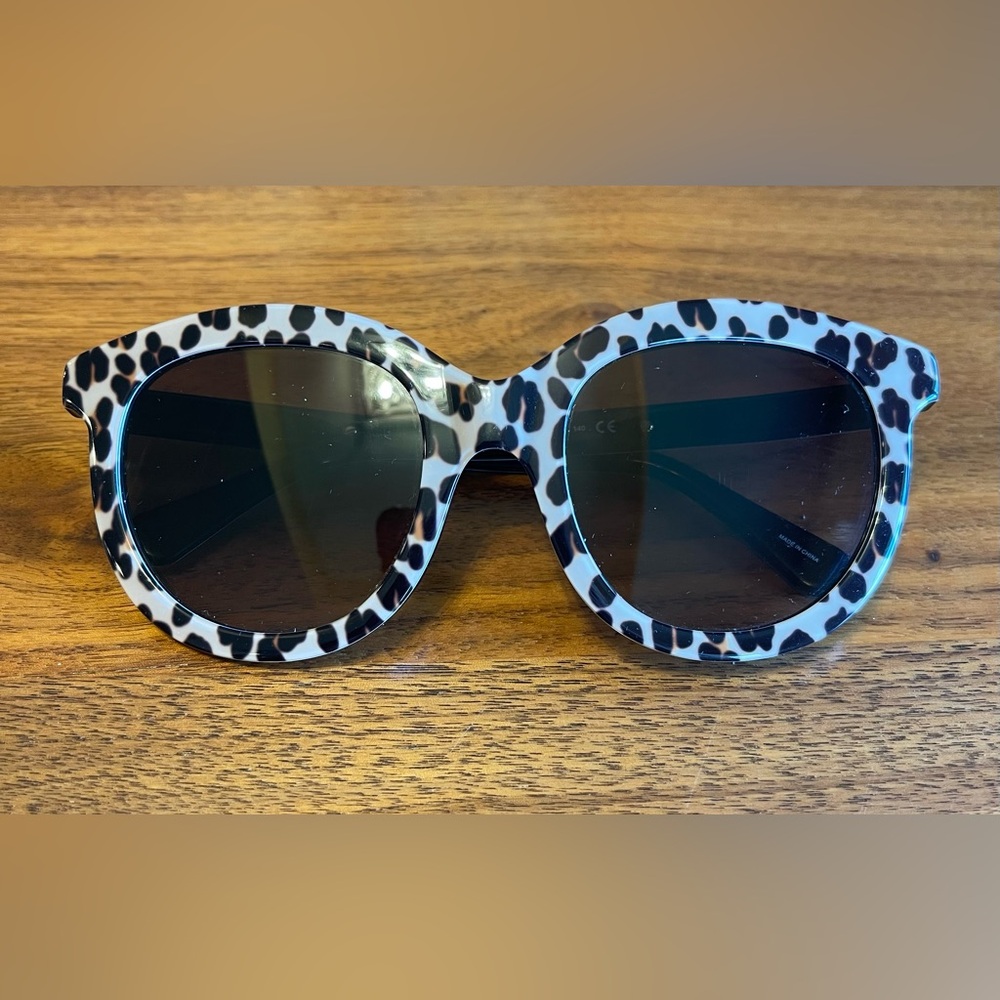 kate spade Hello Sunshine Leopard Print Sunglasses